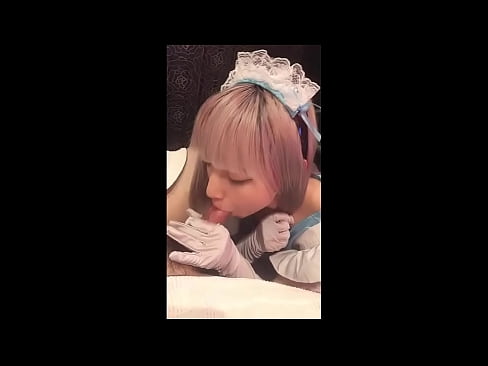 ❤️ Japanese Idol [mayuka], franskur vinnukonubúningur, 1. hluti, blástur og hristur af sér með húðkrem ☑ Klám á is.91sexy.top ❌️